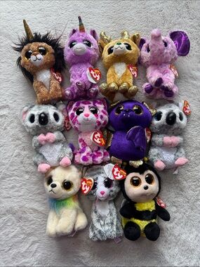 TY Beanie Boos Bundle With Tags